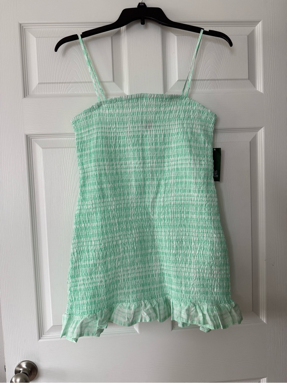 wild fable Mint Green Smocked Mini Dress
